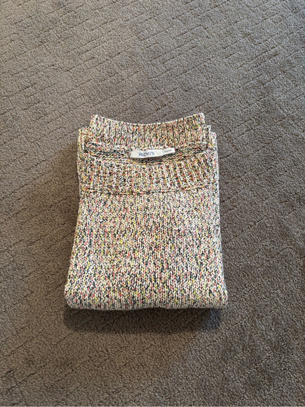Ricki's Speckled Multicolor Knit Top